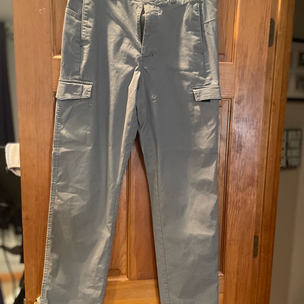 Haggar Men's Charcoal Cargo Pants